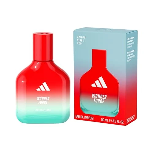 Offerta a tempo: adidas Vibes Wonder Force Eau de Parfum, Per tutti. Entusiasta e Solare, Profumo a lunga durata, Rabarbaro e Muschio Bianco 50 ml - 0.00% da 14.70 € a 14.70 €