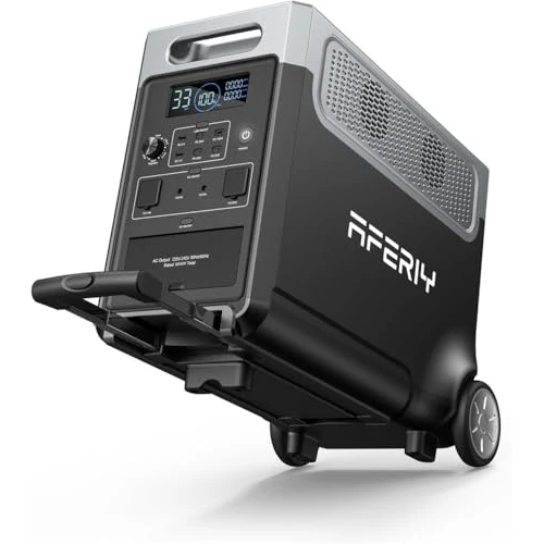 Oferta limitada: AFERIY - Generador Eléctrico Portátil 3600 W, Batería De Emergencia LiFePO4 3840 Wh, Con Aplicación, Carga Rápida 1,5 H, Toma Ue 220-240 V, UPS, Generador Solar Para Camping/Familia/Oficina de 1599.00 EUR a 1599.00 EUR (ahorro 0%)