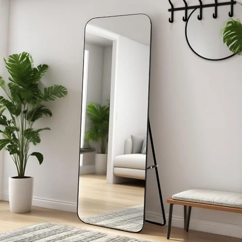 Oferta limitada: ECHOLYMTT Espejo de Cuerpo Entero 155 x 55 cm, Vidrio Templado de 67.99 € a 58.29 € (ahorro 14%)
