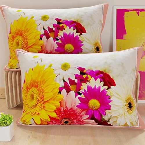 Petti Artigiani Italiani – 2 Kissenbezüge 70x40 cm Mikrofaser – Sofakissenhüllen Dekokissen – Zierkissenbezüge für Couch, Bett, Wohnzimmer – Weiche Kissenhüllen mit modernem Design – Made in Italy