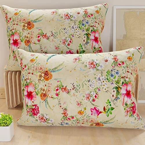 Offerta a tempo: PETTI Artigiani Italiani - Coppia di Federe Cuscino 145x40 cm in Microfibra, Cuscini Arredo Camera da Letto, Divano, Salotto, Set 2 Fodere Copricuscino, Federa Spring Tortora, 100% Made in Italy - 49% da 22.90 € a 11.70 €