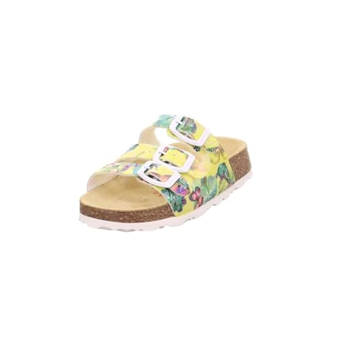 Offre limitée : Superfit Chaussons pour fille, Jaune multicolore 6060, 25 EU de 27.05 € à 27.05 € (0.00% de remise)