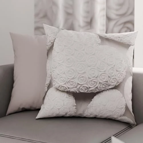 PETTI Artigiani Italiani - Para poszewek na poduszki 35 x 35 cm z mikrofibry, poduszki do sypialni, sofy, salonu, 2 poszewki na poduszki, biała poszewka na poduszkę, 100% wyprodukowane we Włoszech