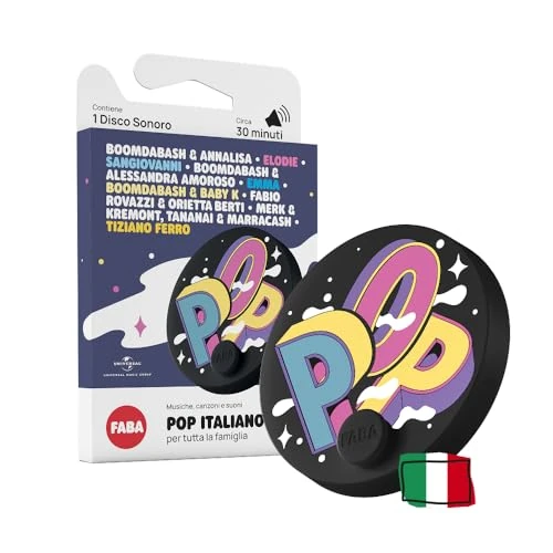 Offerta a tempo: FABA Disco Sonoro - Pop italiano per tutta la famiglia - 50% da 12.90 € a 6.45 €