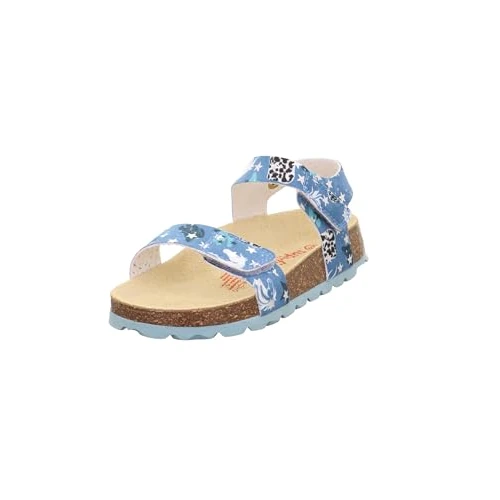 Offerta a tempo: Superfit Pantofola per plantare, turchese/multicolore 8400, 40 EU - 0.00% da 18.50 € a 18.50 €
