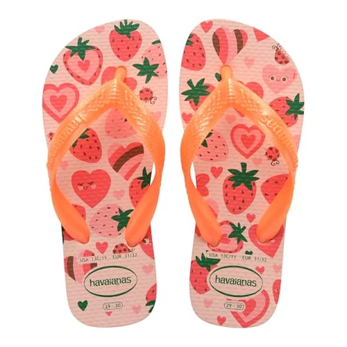 Oferta limitada: Havaianas Kids Flores FlipFlop Niñas Pink/Confeti 27 EU de 24.90 € a 12.59 € (ahorro 49.44%)