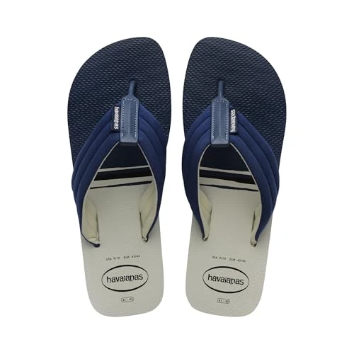Limited-time offer: Havaianas Urban Print Men FlipFlop White Blue Indigo 12/13 UK from 34.00 £ to 22.59 £ (save 34%)