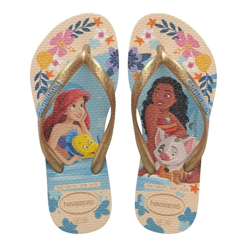 Limited-time offer: Havaianas Kids Slim Princess Girls FlipFlop Beige/Beige 3.5/4 UK from 22.00 £ to 19.80 £ (save 10%)