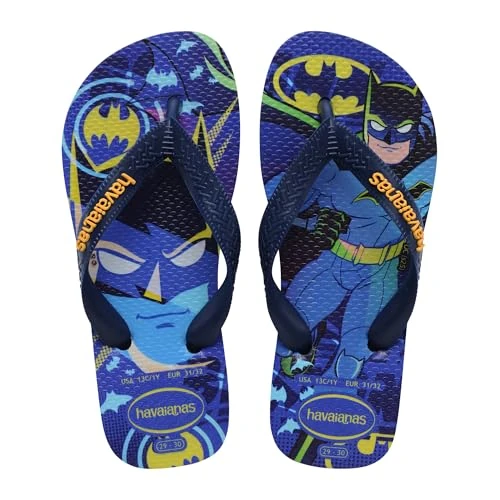 Offerta a tempo: Havaianas Kids Top Warner Unisex - Bambini e ragazzi FlipFlop Navy Blue 27 EU - 10% da 22.00 € a 19.80 €