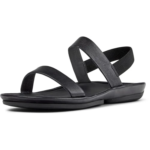 Oferta limitada: Camper Sandalia Right Isla para mujer, color negro 35 UE de 130.00 € a 89.95 € (ahorro 31%)
