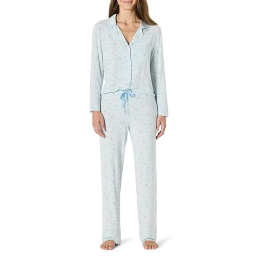 Oferta limitada: Amazon Essentials x Sofia Grainge Set de Pijama Mujer, Azul Claro Gansos, XXL de 22.40 € a 22.40 € (ahorro 0.00%)