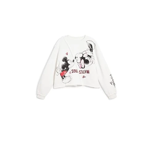 Offre limitée : Desigual Sweat_KISSSS_Mickey, 1001 Écru 9/10 de 32.70 € à 32.70 € (0.00% de remise)
