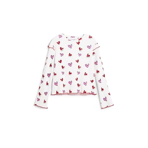 Offerta a tempo: Desigual T-Shirt TS_Amore Bambina, Bianco, 10 Anni - 23% da 19.82 € a 15.30 €