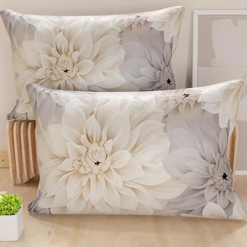 PETTI Artigiani Italiani – 2 Kissenbezüge 60x40 cm Mikrofaser – Sofakissenhüllen Dekokissen – Zierkissenbezüge für Couch, Bett, Wohnzimmer – Weiche Kissenhüllen mit modernem Design – Made in Italy