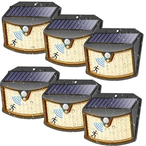 Oferta limitada: Luz Solar Exterior con Sensor de Movimiento, 6 Paquete/3 Modos IP65 de 29.99 € a 29.99 € (ahorro 0.00%)
