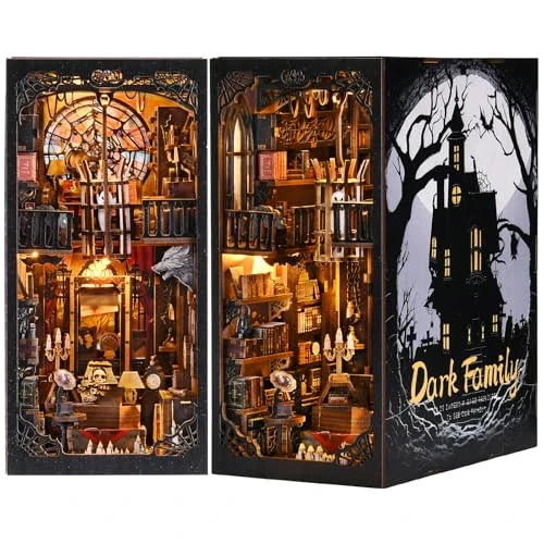Offerta a tempo: ETKVR Book Nook per Adulti, Casa Bambole in Miniatura, Puzzle 3D Booknook - 39% da 45.99 € a 27.92 €