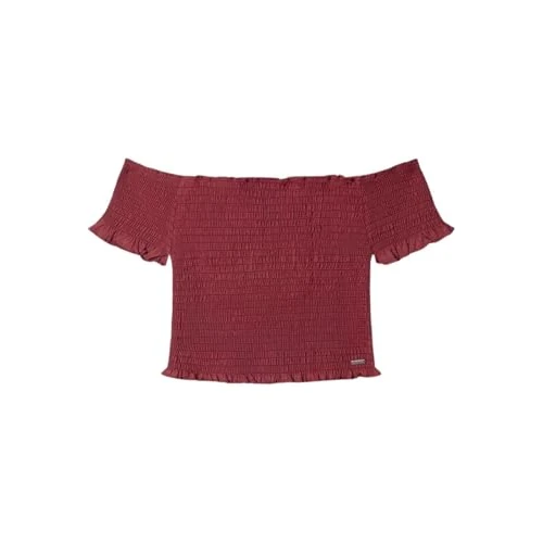 Oferta limitada: Pepe Jeans Georgina Camiseta, Rojo (Rojo Grosella), 10 años para Niñas de 25.00 € a 16.33 € (ahorro 35%)