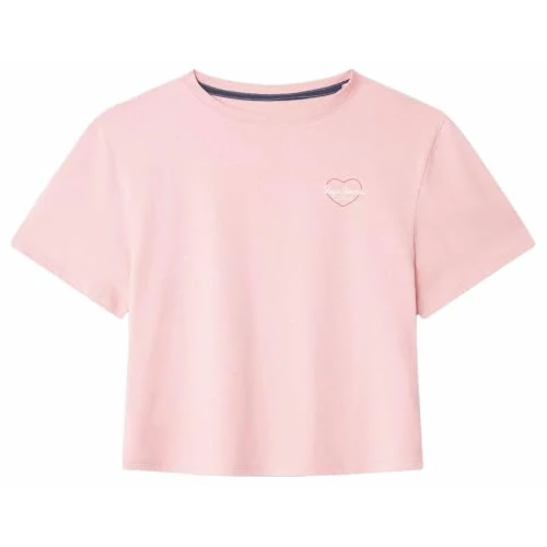 Offerta a tempo: Pepe Jeans T-Shirt Giana da Ragazza, Rosa (Gomma da Masticare), 6 - 51% da 19.00 € a 9.30 €