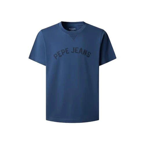 Zeitlich begrenztes Angebot: Pepe Jeans Herren GIO Tee T-Shirt, Blau (Washed Navy Blue), XXL von 20.66 € auf 20.66 € (0.00% Rabatt)