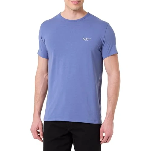 Offerta a tempo: Pepe Jeans Original Basic 3n T-Shirt, Blu (Blu Navy Lavato), L Uomo - 40% da 25.00 € a 15.00 €
