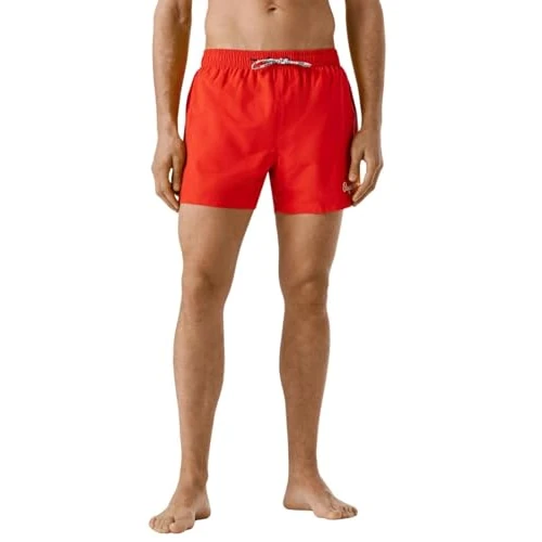 Offre limitée : Pepe Jeans PJ Solid Swimshort Shorts, Rouge (Crispy Red), M Homme de 39.00 € à 32.40 € (17% de remise)