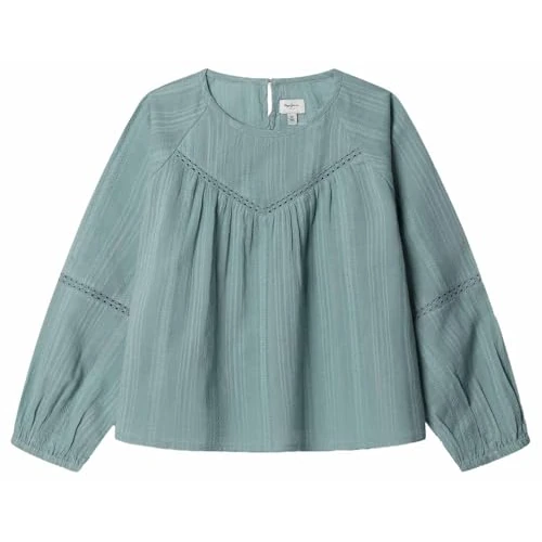 Offre limitée : Pepe Jeans Heloise Chemise, Bleu (Vague Bleu), 14 Ans Fille de 32.78 € à 32.78 € (0.00% de remise)