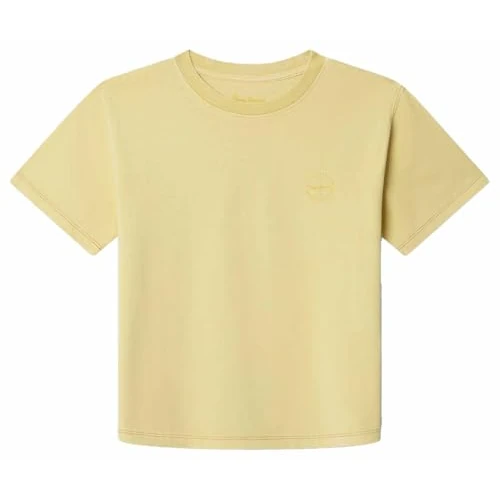 Offerta a tempo: Pepe Jeans Maglietta HARRYSON da Ragazzo, Giallo (Giallo Morbido), 40 - 60% da 25.00 € a 10.06 €