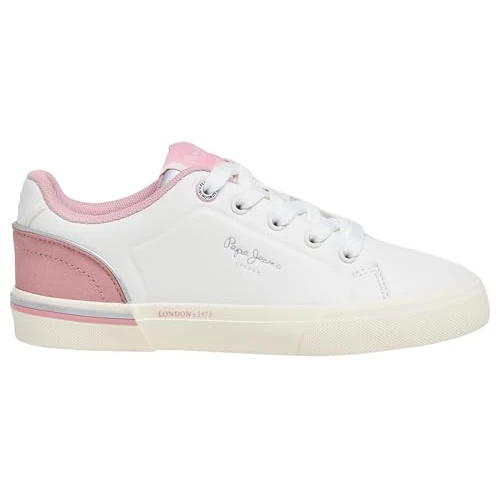 Offerta a tempo: Pepe Jeans Kenton Pure G, Sneak Bambine e Ragazze, Bianco, 35 EU - 37% da 51.64 € a 32.50 €