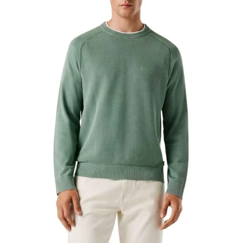 Offerta a tempo: Pepe Jeans Maglieria Fleet Uomo, Verde (Verde Bosco), S - 55% da 69.00 € a 31.04 €