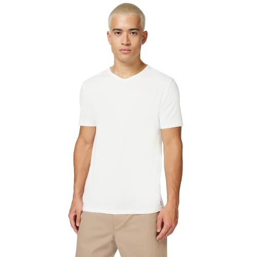 Offerta a tempo: Tommy Hilfiger Maglietta Elasticizzata da Uomo VN Tee SS UM0UM03929 S/S, Multicolore (Nero/Bianco/Grigio mélange), M - 52% da 49.90 € a 24.00 €
