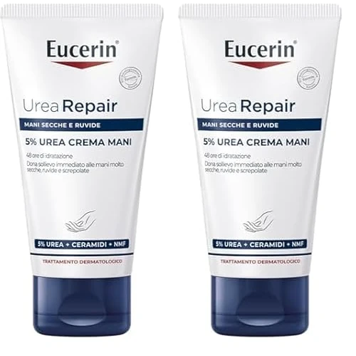 Eucerin UreaRepair plus Handcreme 5%, 75 ml Crema (Confezione da 2)
