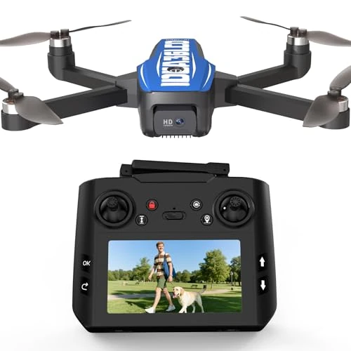 Offerta a tempo: LE-IDEA GPS Drone con Telecamera 4k per Adulti, Drone 4k con Schermo da 4,5 Pollici, Ritorno Intelligente GPS, Funzione Follow Me, Modalità 3 Velocità, Motori Brushless, IDEA36LCD per Principianti - 0% da 119.99 € a 119.99 €