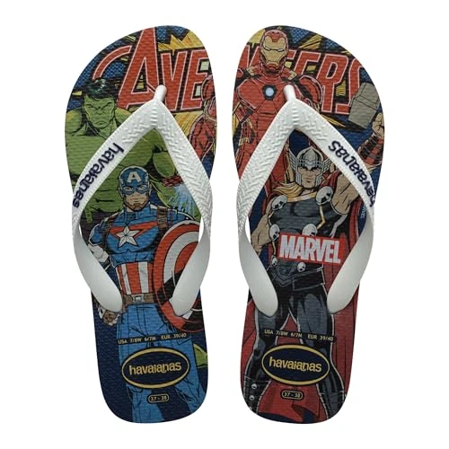 Offerta a tempo: Havaianas Top Marvel Classics Unisex - Adulto FlipFlop Navy Blue 35 EU - 41% da 30.00 € a 17.60 €