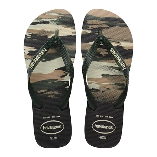Oferta limitada: Havaianas Top Camu FlipFlop Hombre Black/Green Olive 37 EU de 28.00 € a 17.09 € (ahorro 39%)
