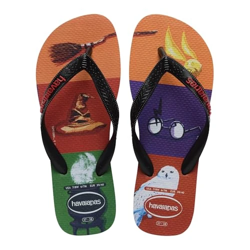 Offre limitée : Havaianas Top Harry Potter Mixte FlipFlop Black/Black 35 EU de 25.73 € à 17.09 € (34% de remise)