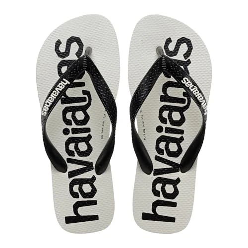 Limited-time offer: Havaianas Top Logomania 2 Unisex Adults FlipFlop White/Black/White 5.5/6 UK from 23.00 £ to 23.00 £ (save 0.00%)