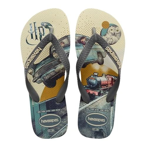 Offerta a tempo: Havaianas Top Harry Potter Unisex - Adulto FlipFlop Beige/Grey Steel 35 EU - 13% da 28.00 € a 24.26 €