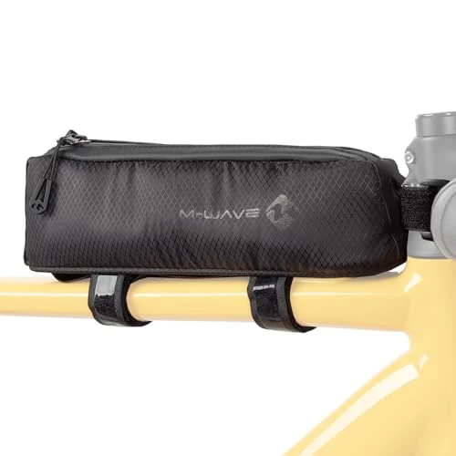 Offerta a tempo: M-WAVE M-WAVE - Borsa da bicicletta, impermeabile, riflettente, ROUGH RIDE TOP BLACK SERIES - 0.00% da 16.30 € a 16.30 €