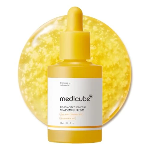 Offerta a tempo: medicube Kojic Acid Tumeric Niacinamide Serum – Siero Viso Lenitivo e Riequilibrante per Pelle con Imperfezioni, con Niacinamide per Idratazione e Protezione della Pelle, 30 ml, Skincare Coreana - 32% da 18.26 € a 12.35 €