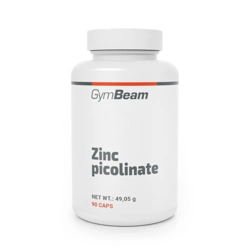 Offerta a tempo: GymBeam Zinco Picolinato -15 mg di Zinco ad Alta Biodisponibilità per Supporto Cognitivo, Ormonale e Mentale, Fertilità Naturale, Pelle, Capelli e Sistema Immunitario – Capsule Vegane, 90 cps - 15% da 7.50 € a 6.38 €