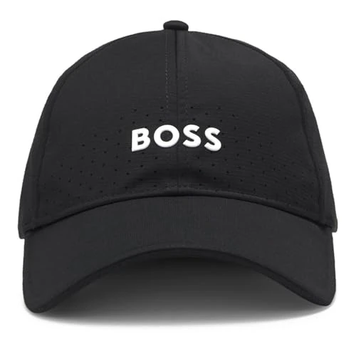 Offerta a tempo: BOSS Cappellino da uomo, Nero 001, Taglia unica - 42% da 55.00 € a 31.67 €