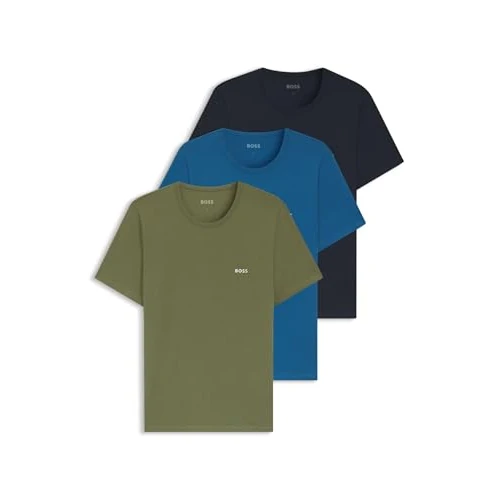 Boss Maglietta Intima da Uomo, Confezione da 3, Open Miscellaneous 973, L
