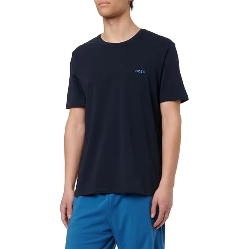 Offerta a tempo: Boss Maglietta da Uomo Mix&Match R 10259900 0 Loungewear_T_Shirt, Dark Blue 404, 4XL - 17% da 39.95 € a 32.99 €