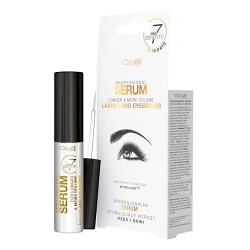 Offerta a tempo: Siero Rinforzante Ciglia e Sopracciglia con WIDELASH™ – Allungante, Volumizzante, Nutriente – Ciglia Più Lunghe e Piene in 15 Giorni – Formula Professionale, 100% Efficace – 9 ml - 58% da 11.90 € a 4.99 €