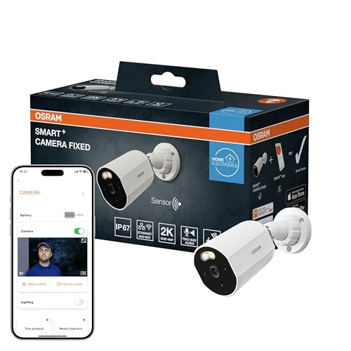 OSRAM SMART+ WIFI OUTD CAMERA FIXED White