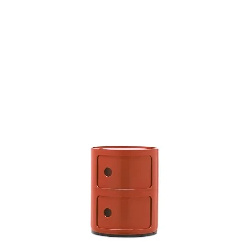 Limited offer: Kartell Componibili 2-Element Storage Unit Orange from 110.00 EUR to 93.50 EUR (save 15%)