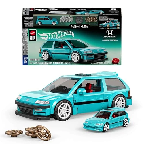 Limited-time offer: Mattel Brick Shop Hot Wheels Custom ’90 Honda Civic EF Building Toy Kit from 21.99 £ to 21.99 £ (save 0.00%)