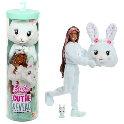 Offre limitée : Barbie Poupée Cutie Reveal & accessoires, série Bunny de 22.91 € à 20.99 € (8% de remise)