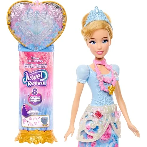 Limited-time offer: Mattel Disney Princess Cinderella Surprise Fashion Doll & Accessories from 19.99 £ to 10.00 £ (save 50%)