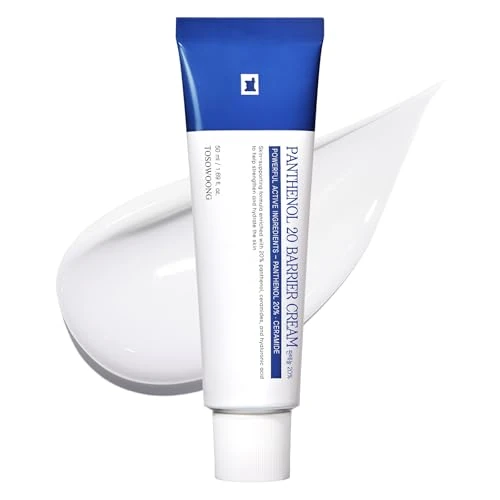 Offerta a tempo: TOSOWOONG Panthenol 20 Barrier Cream, Cura Quotidiana della Barriera Cutanea con 20% Pantenolo, Ceramidi, Acido Ialuronico, Idratazione, Crema Viso, K-Beauty Tutti i Tipi, 50ml / 1.69 fl. oz. - 33% da 33.92 € a 22.71 €